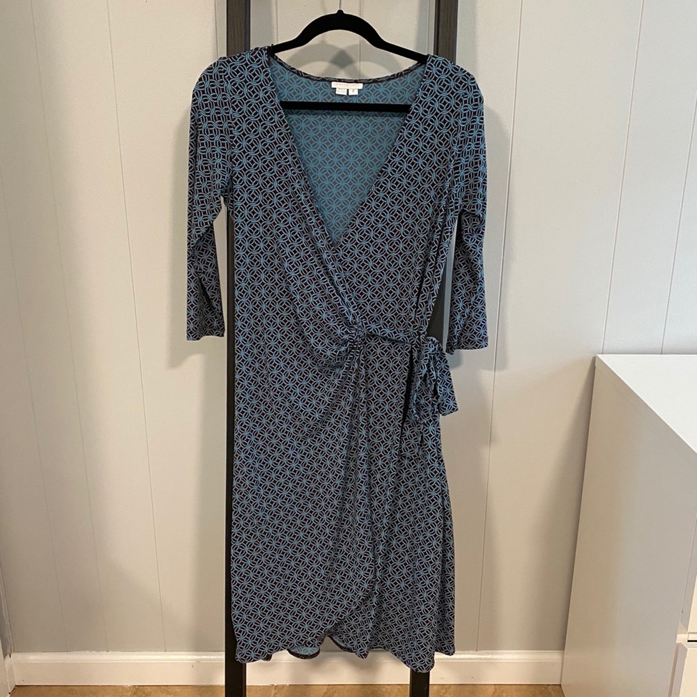 Elegant wrap dress